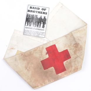 Band of Brothers Film Prop US Medics Arm Band Used in Band of Brothers