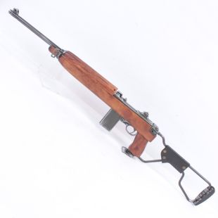 Battle Aged M1A1 Paratrooper Carbine with folding Stock. Denix Replica