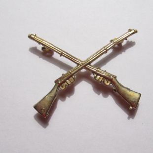 Marksman Brass sleeve Badge