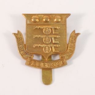 Army Ordance Corp WW1 cap badge