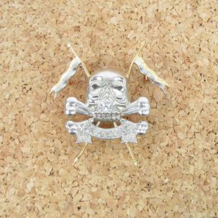 Royal Lancers brass badge