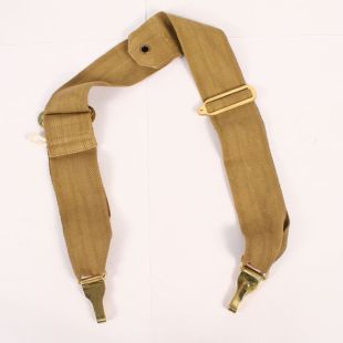 MKVI Gasmask Bag replacement Neck Strap with Brass Hooks 