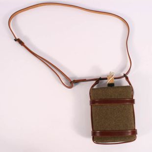 Home Guard Leather Water Bottle Carrier by Kay Canvas 
