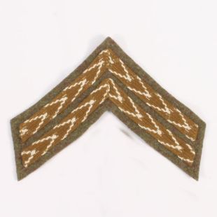 Pre WW1 6 year Good Conduct Stripes (2 Stripes)