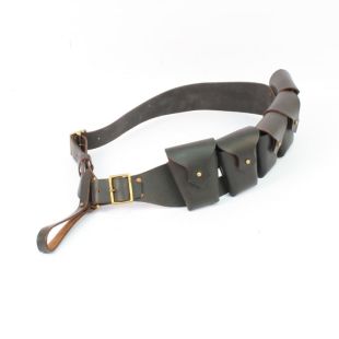 1903 5 Pocket Infantry Leather Bandolier by GSE