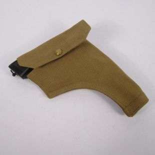 1937 Canvas Webley MKVI .455 Pistol Holster by Kay Canvas 