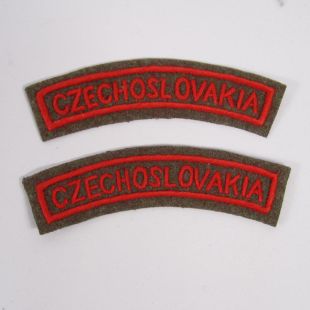 Czechoslovakia Shoulder Titles