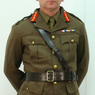 British Officers Sam Browne belt and cross strap