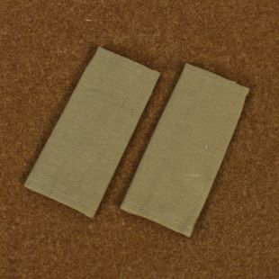 British Blank Green  Slides Pair