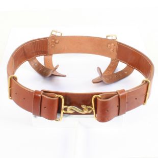 British P1914 Leather Equipment Belt