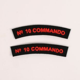 No. 10 (Inter Allied) Commando Shoulder Titles