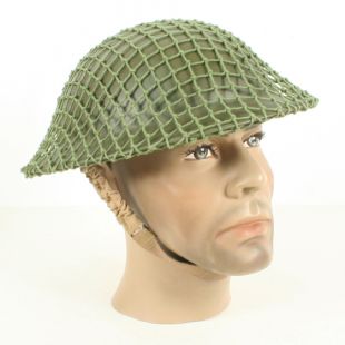 MK2 Original WW2 British Army Tommy Helmet with Net.