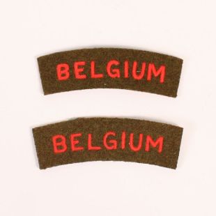 Belgium Shoulder Titles