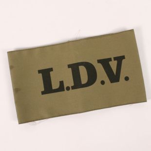 LDV Local Defence Volunteers Khaki Armband