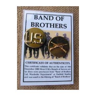 Infantry E.M.s collar set from Band of Brothers