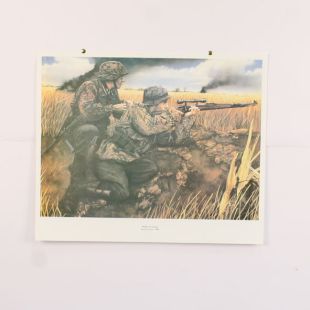 German Sniper Poster