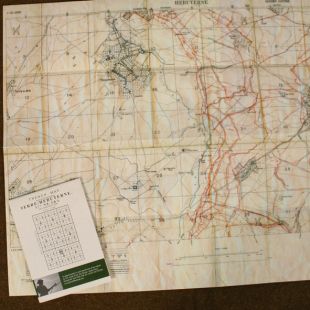 WW1 Trench Map Serre/Hebuterne (Somme battle)
