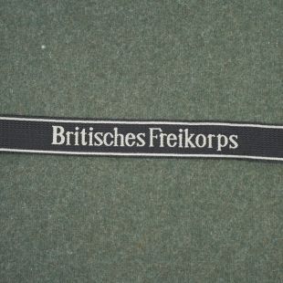 Britisches Freikorps BeVo Cuff Title