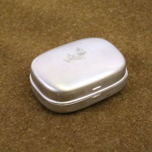 British Army Aluminium Soap Tin