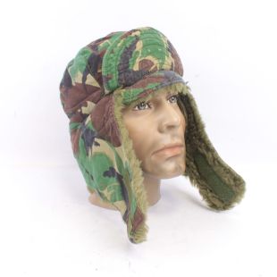 British Army Issue Falklands DPM Winter Hat Used condition Large 
