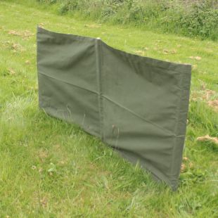 Olive green Canvas Sidewall / Windbreak 