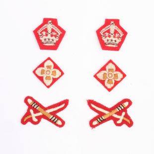 British Generals 1939-1945 Battle Dress Badge Set