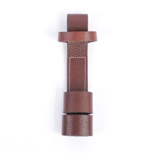 British Home Guard Brown Leather Bayonet Frog