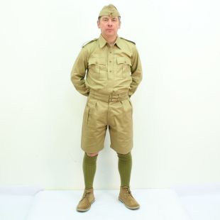 British Desert Rats Khaki Drill Uniform Set