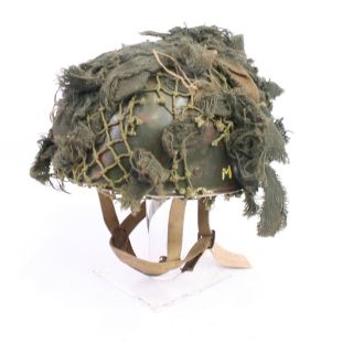 British MK2 Paratroopers helmet size 7 1/4 (Suez) dated 1956