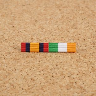 British Boer War veteran QSA and KSA Ribbon Bar