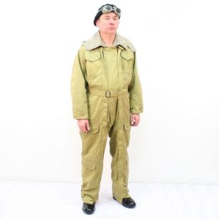 British Tank Crew Oversuit /Pixie suit by Kay Canvas MEDIUM (Ex Display Faded in sun)