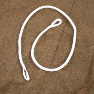 British Whistle Lanyard MP White