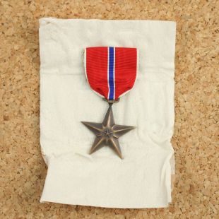 Bronze Star Medal Made in 1944