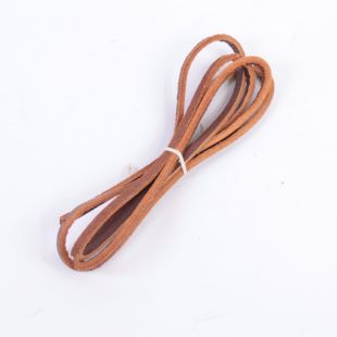 Brown Leather leg tie for sheath knife or pistol holster