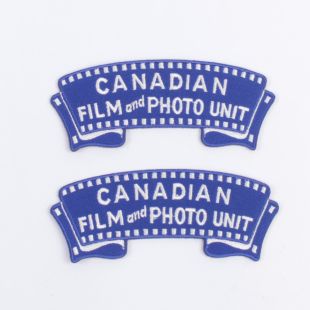 Canadian Film & Photo Unit shoulder Titles