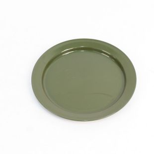 Plastic Green Camping Plate
