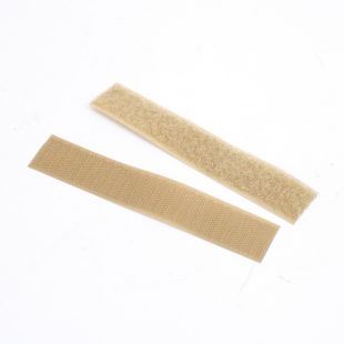 Set for 2 Coyote Hook and Loop Backing for Army Name Tape