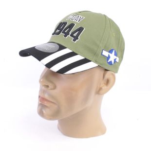 D-Day 1944 Baseball Cap Green