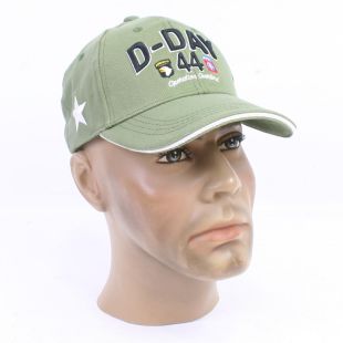 D-Day 44 "Operation Overlord" Baseball cap Green