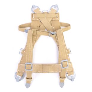 DAK German WW2 1939 Assault Combat A Frame in Tan Canvas Webbing
