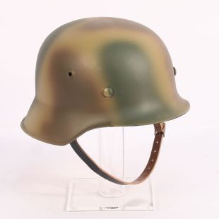 M42 German Infantry Helmet in Normandy 3 Colour Pattern