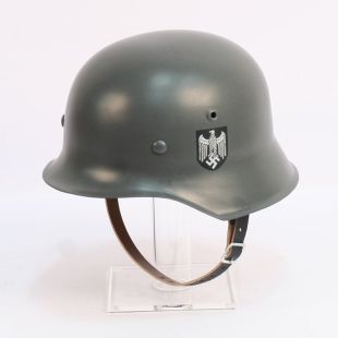 M42 German Infantry Helmet. Grey Single Army Decal