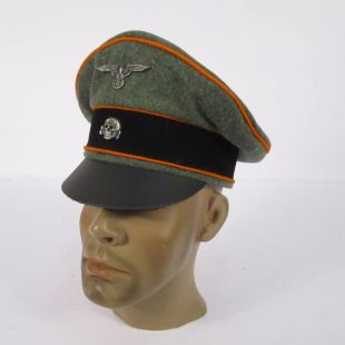 German SS Feldgendarmerie Crusher Cap by FAB