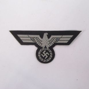 German Panzer Bevo Cut Out Breast Eagle