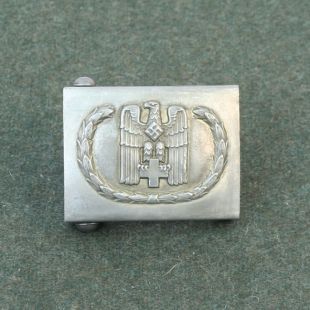 German DRK Deutsches Rotes Kreuz Belt Buckle Aluminium