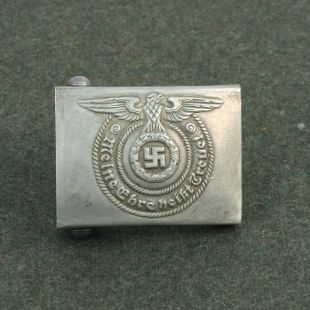 German SS Mans Belt Buckle Aluminium