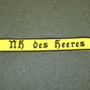 NH Des Heeres Cuff Title