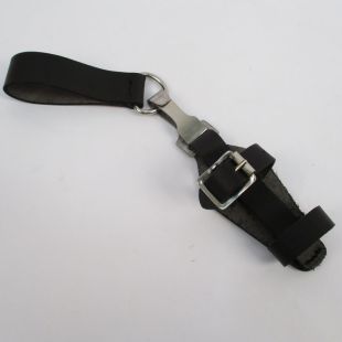 SS Mans Leather Dagger hanger Black