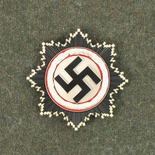 WW2 German Cross in Silver by Richard Underwood Militaria