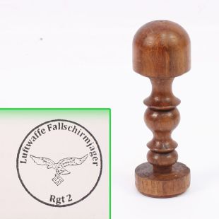 Fallschirmjager Rgt 2 Rubber Ink Stamp